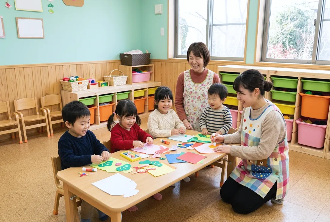 ちいさな雪だるまと手袋