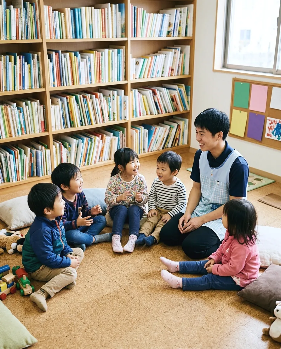 手をつないで歩くふたり